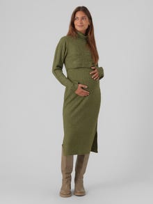 MAMA.LICIOUS MLSUNIVA Robe de Maternité -Winter Moss - 20019121