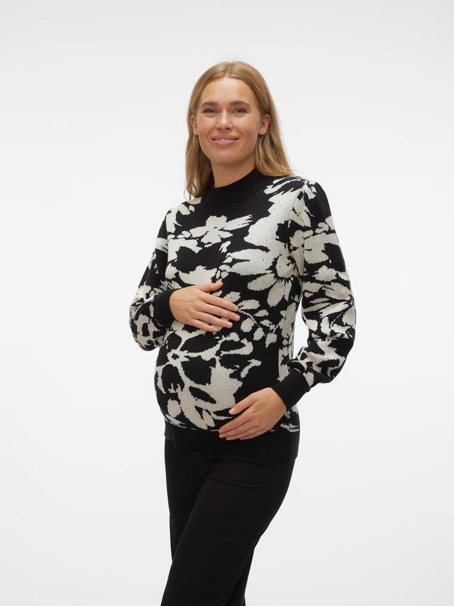 MAMA.LICIOUS Knitted maternity-pullover - 20019141
