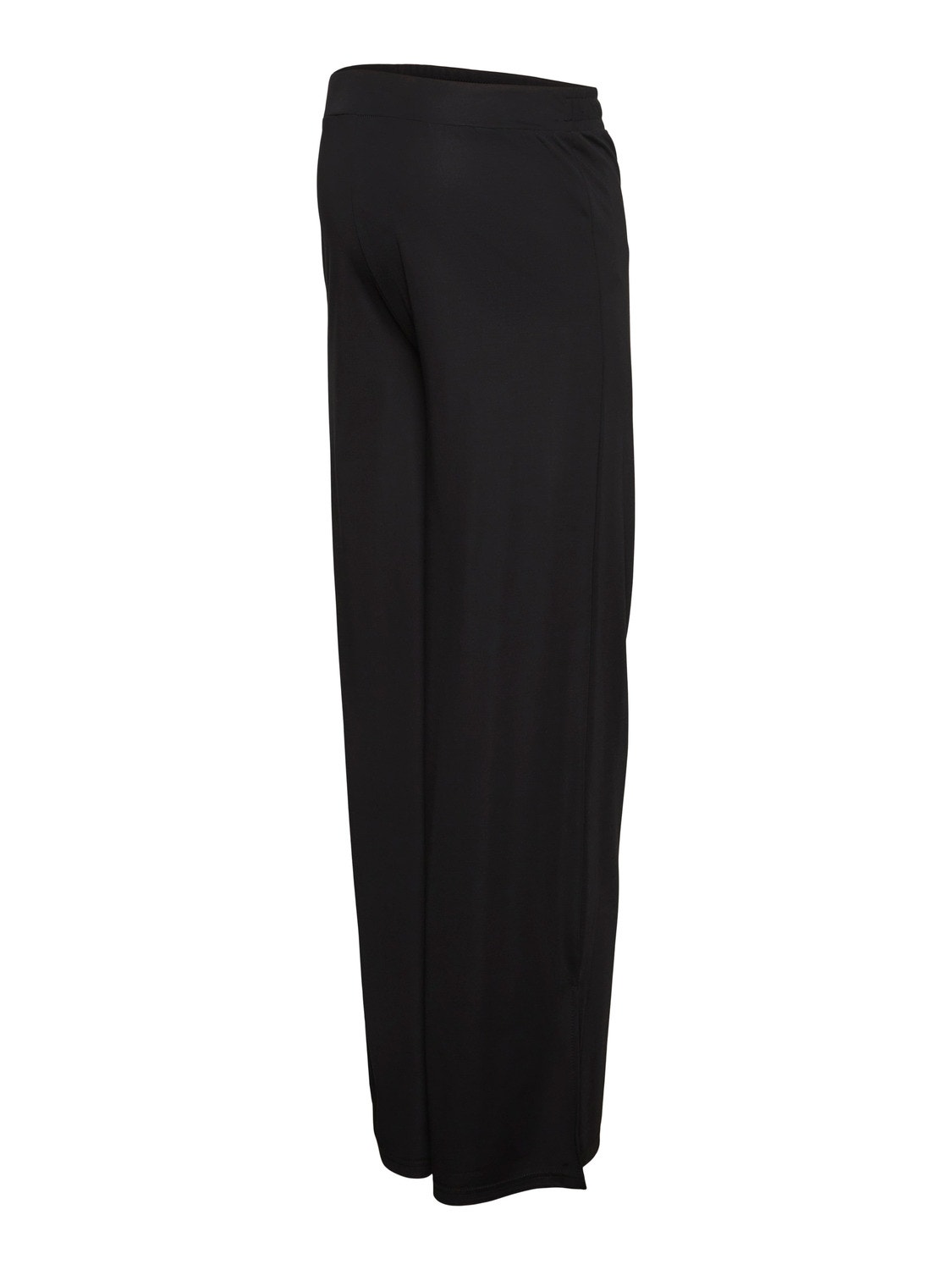 MAMA.LICIOUS Pantalons Regular Fit Taille haute -Black - 20019163