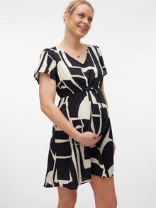 MAMA.LICIOUS VMMEASY Vestido de Maternidad -Black - 20019179