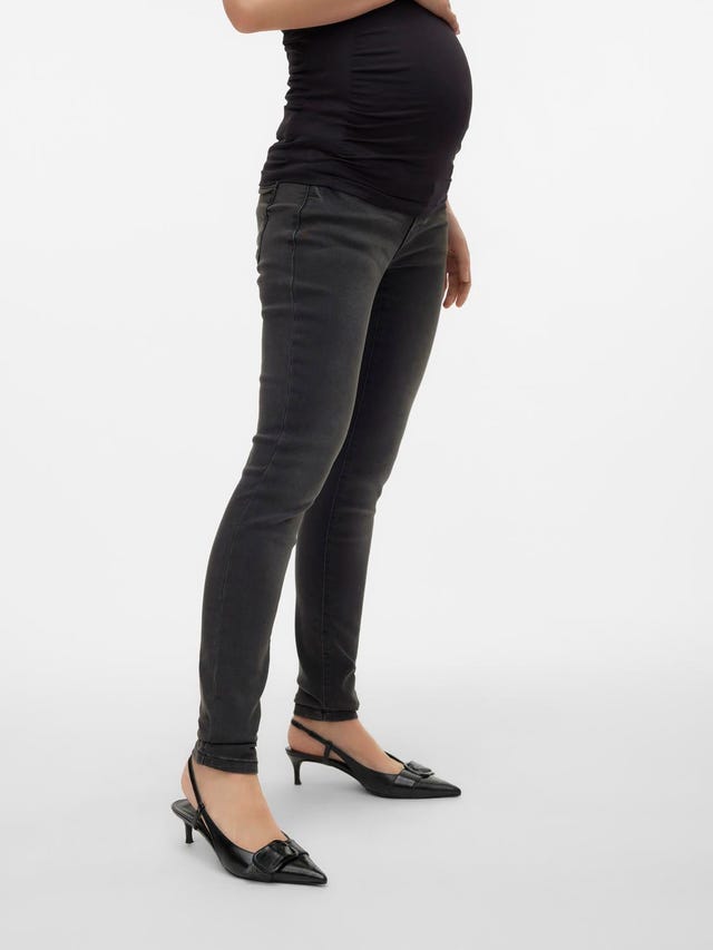MAMA.LICIOUS Jeans Slim Fit Taille basse - 20019223
