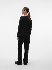 MAMA.LICIOUS Maternity-trousers -Black - 20019321