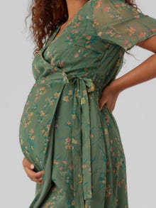 MAMA.LICIOUS VMMSMILLA Robe de Maternité -Laurel Wreath - 20019406