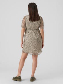MAMA.LICIOUS VMMSMILLA Vestido de Maternidad -Oatmeal - 20019406