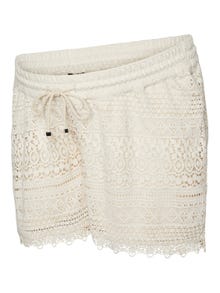MAMA.LICIOUS Zwangerschaps-shorts -Sandshell - 20019417