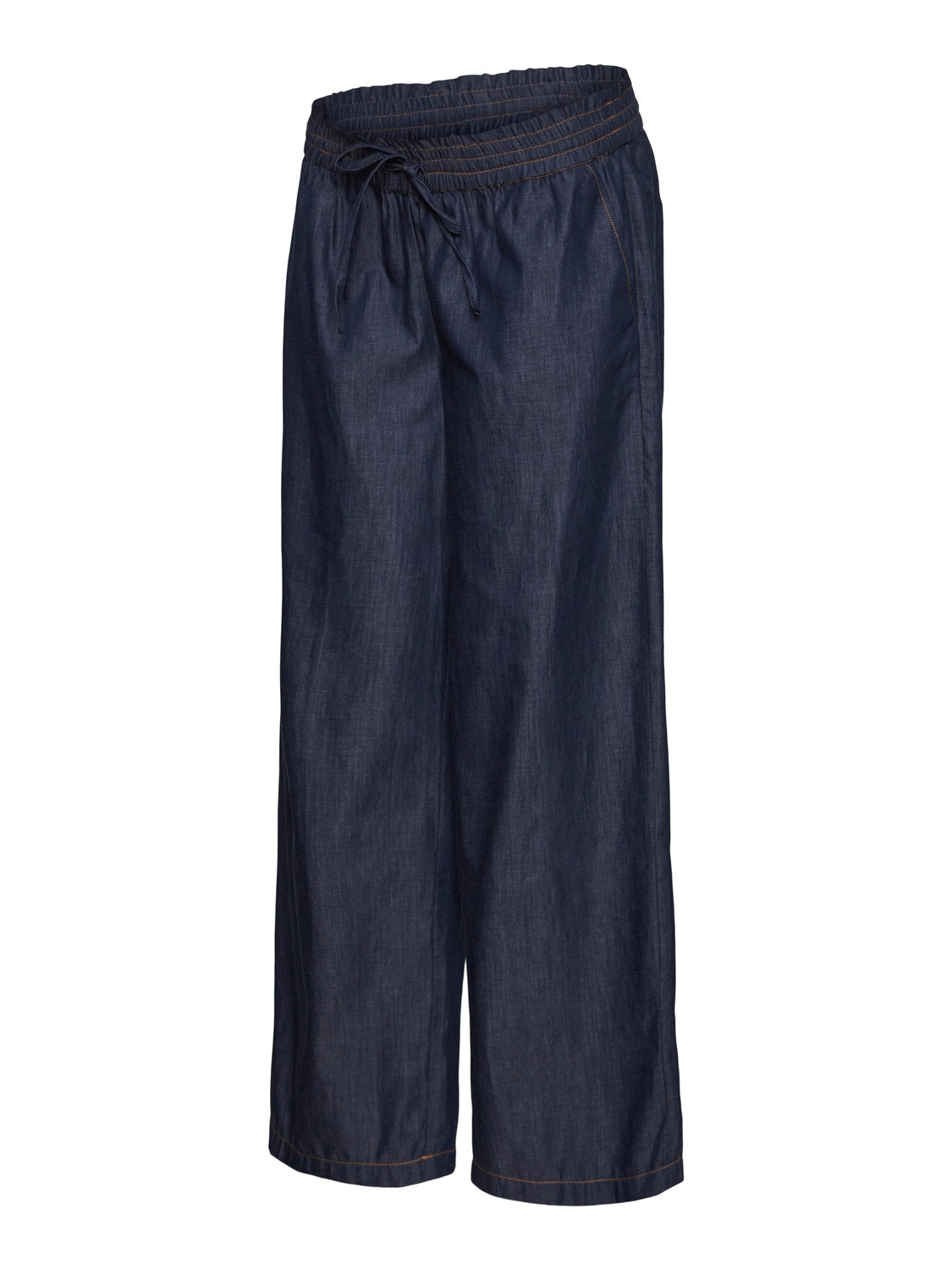 MAMA.LICIOUS Vente-bukser -Medium Blue Denim - 20019429