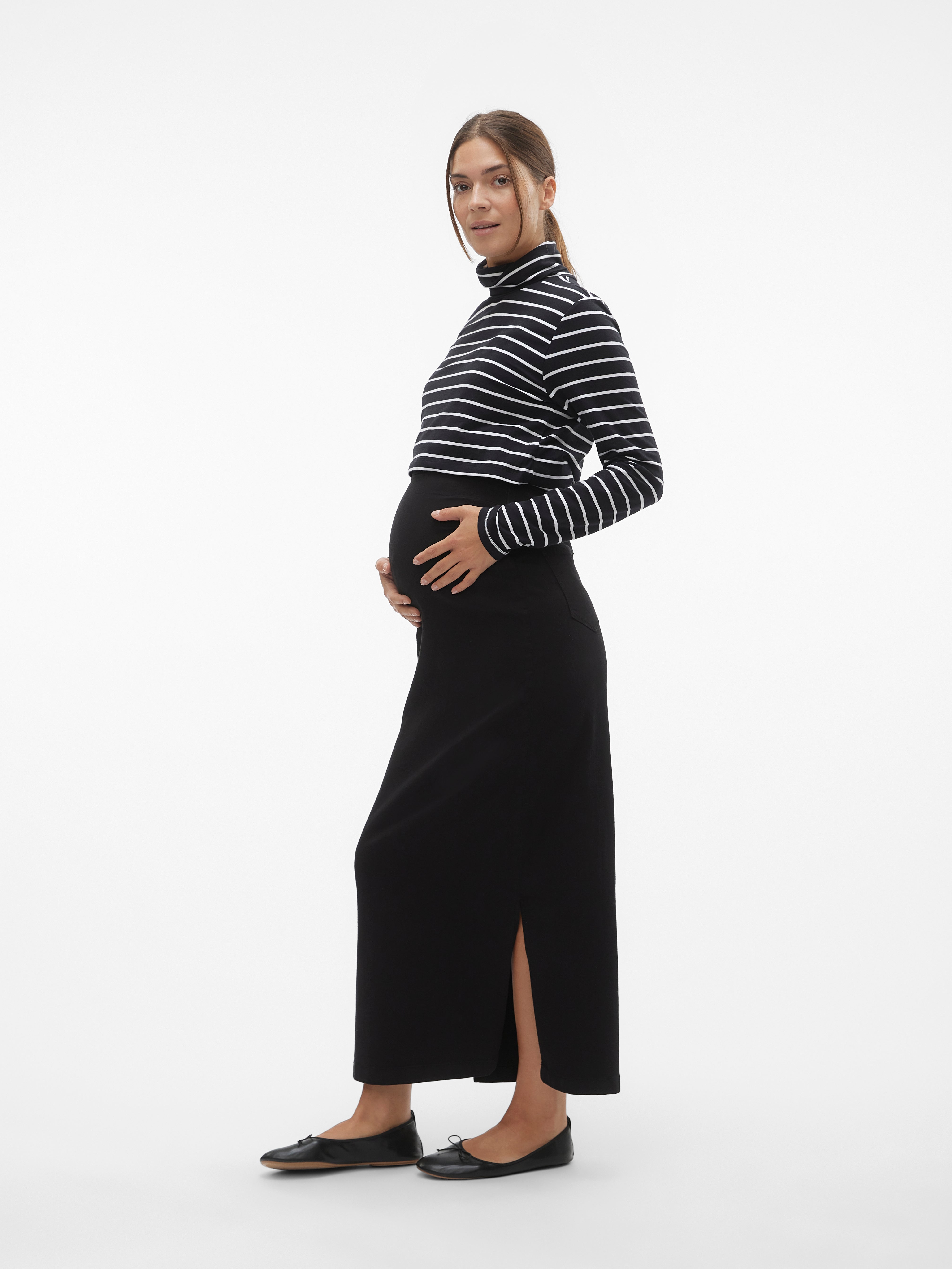 Maternity skirt Black MAMA.LICIOUS