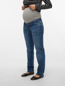 MAMA.LICIOUS Umstands-jeans -Medium Blue Denim - 20019518