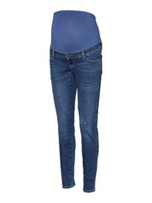 MAMA.LICIOUS Regular fit Mid waist Jeans -Medium Blue Denim - 20019524
