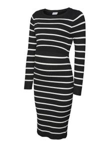 MAMA.LICIOUS MLNEWSIV Robe de Maternité -Black - 20019588
