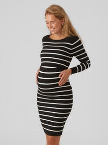 MAMA.LICIOUS MLNEWSIV Zwangerschapsjurk -Black - 20019588