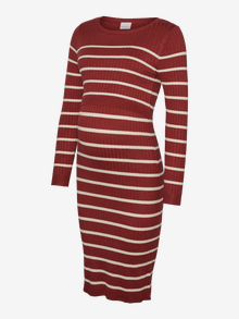 MAMA.LICIOUS MLNEWSIV Maternity Dress -Marsala - 20019588