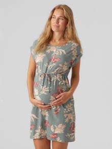 MAMA.LICIOUS VMMEASY Gravidkjole -Laurel Wreath - 20019629