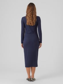 MAMA.LICIOUS VMMASTA Robe de Maternité -Navy Blazer - 20019653