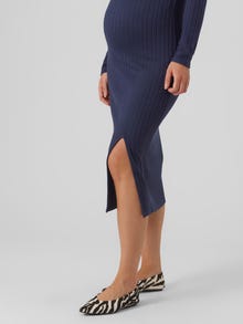 MAMA.LICIOUS VMMASTA Robe de Maternité -Navy Blazer - 20019653