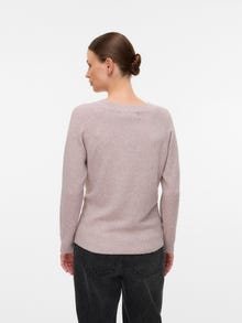 MAMA.LICIOUS Knitted maternity-pullover -Woodrose - 20019686