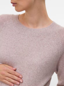 MAMA.LICIOUS Knitted maternity-pullover -Woodrose - 20019686