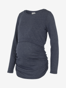 MAMA.LICIOUS Tops Corte regular Cuello barco -Navy Blazer - 20019690