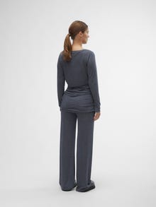 MAMA.LICIOUS Zwangerschaps-top -Navy Blazer - 20019690