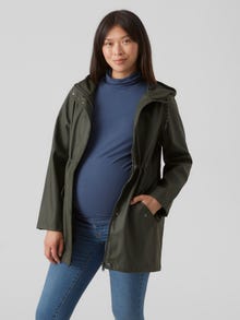 MAMA.LICIOUS Umstands-Regenjacke -Peat - 20019698