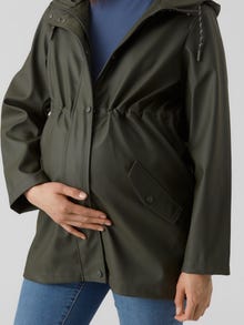 MAMA.LICIOUS Umstands-Regenjacke -Peat - 20019698