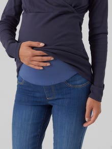 MAMA.LICIOUS zwangerschaps-jeggings -Medium Blue Denim - 20019747