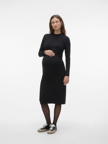 MAMA.LICIOUS MLEVA Zwangerschapsjurk -Black - 20019758