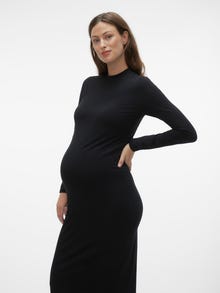 MAMA.LICIOUS MLEVA Zwangerschapsjurk -Black - 20019758