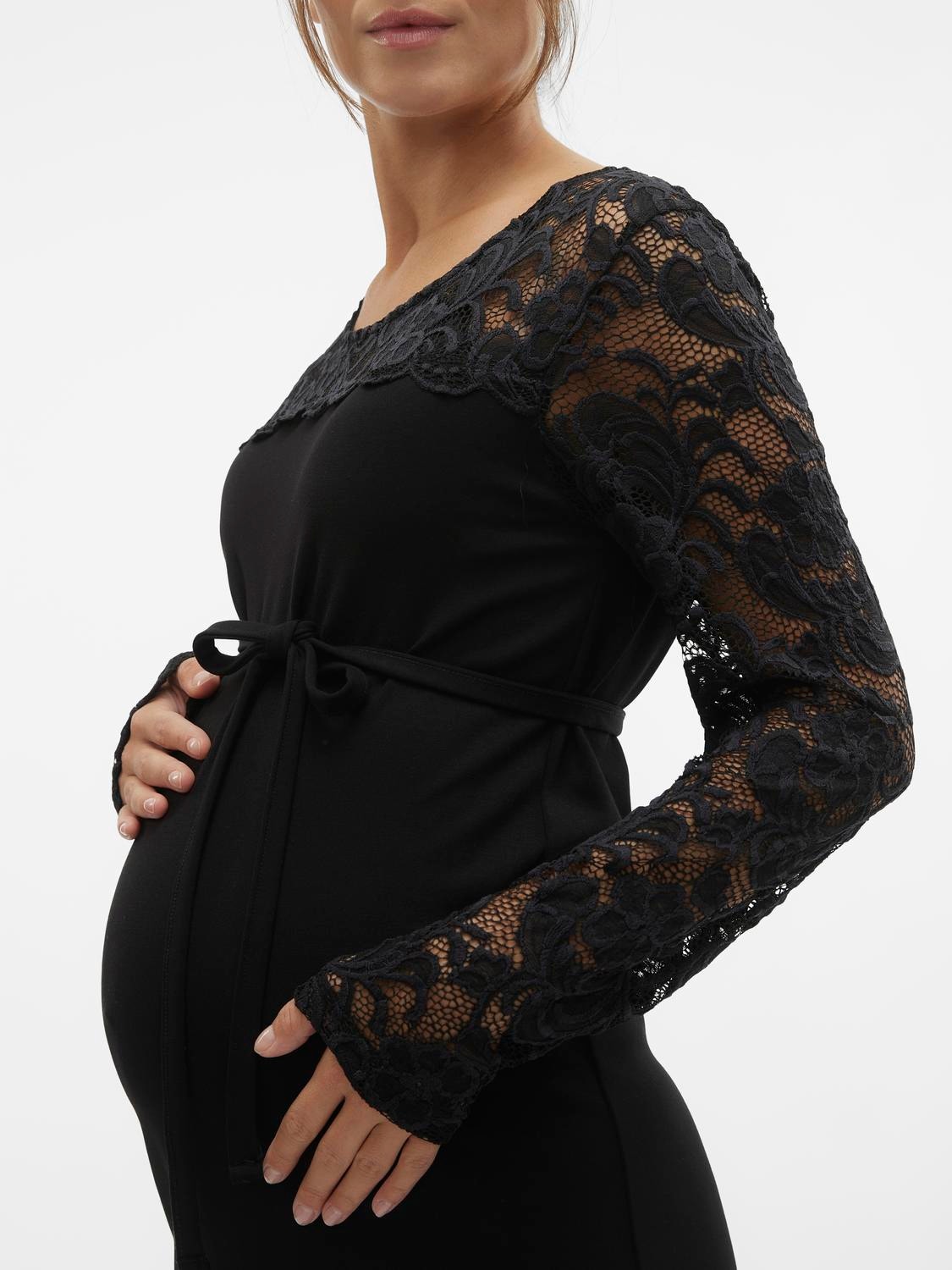 MAMA.LICIOUS Maternity-dress -Black - 20019773