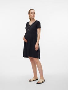 MAMA.LICIOUS Maternity-dress -Black - 20019842