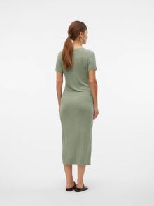 MAMA.LICIOUS MLANLI Umstandskleid -Smoke Green - 20019878