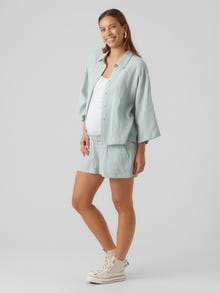 MAMA.LICIOUS Shorts Regular Fit Taille normale -Hint of Mint - 20019896