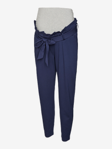 MAMA.LICIOUS Pantalons Loose Fit -Navy Blazer - 20019897