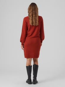 MAMA.LICIOUS VMMLEFILE Maternity Dress -Red Ochre - 20019901