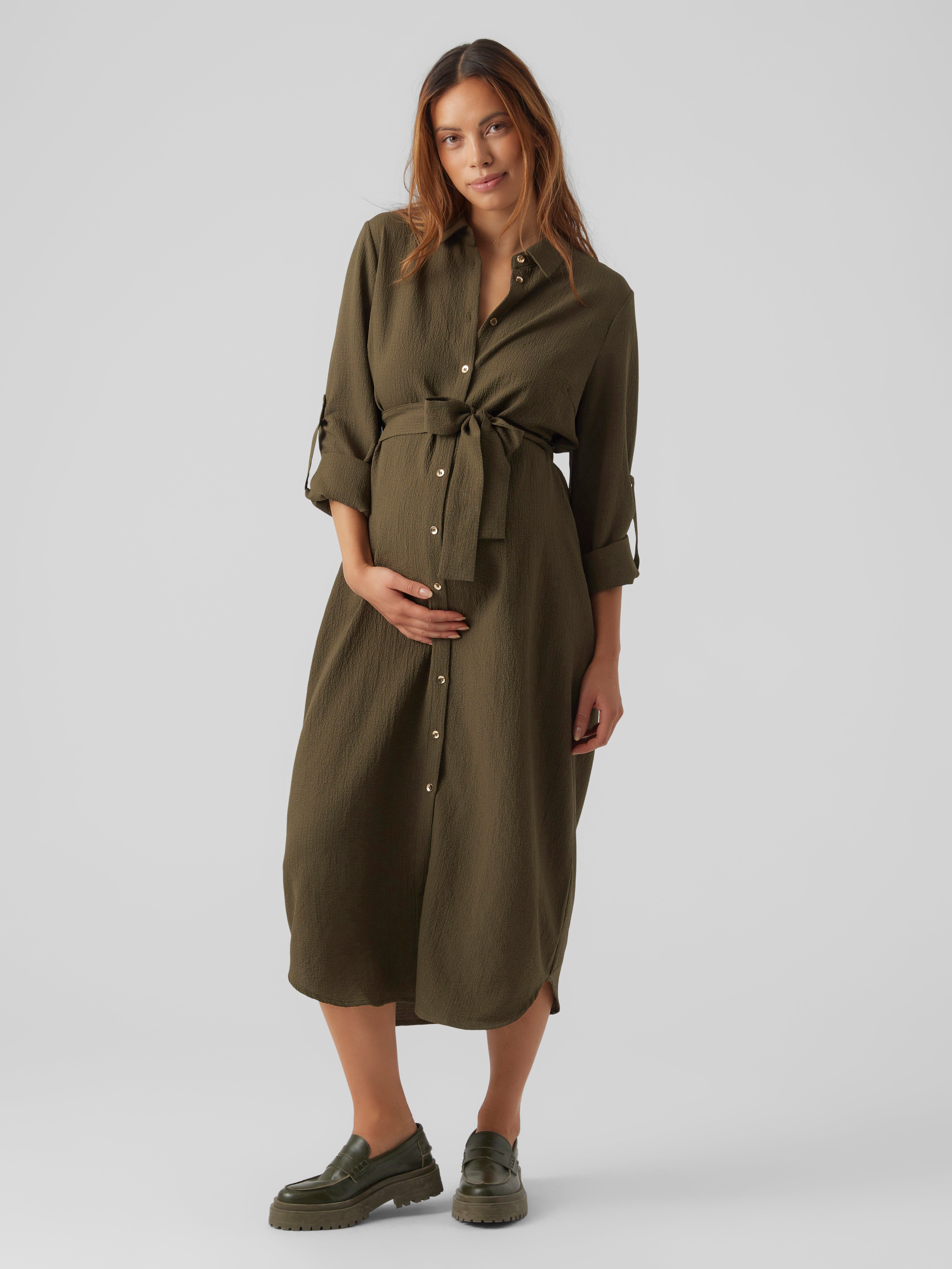 Maternity dress clearance coat