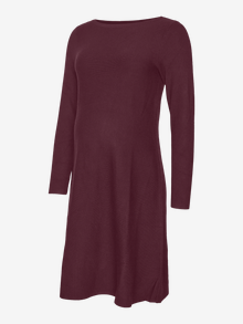 MAMA.LICIOUS VMMNANCY Vestido de Maternidad -Winetasting - 20019934