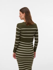 MAMA.LICIOUS Gebreide Zwangerschaps-pullover -Grape Leaf - 20019984