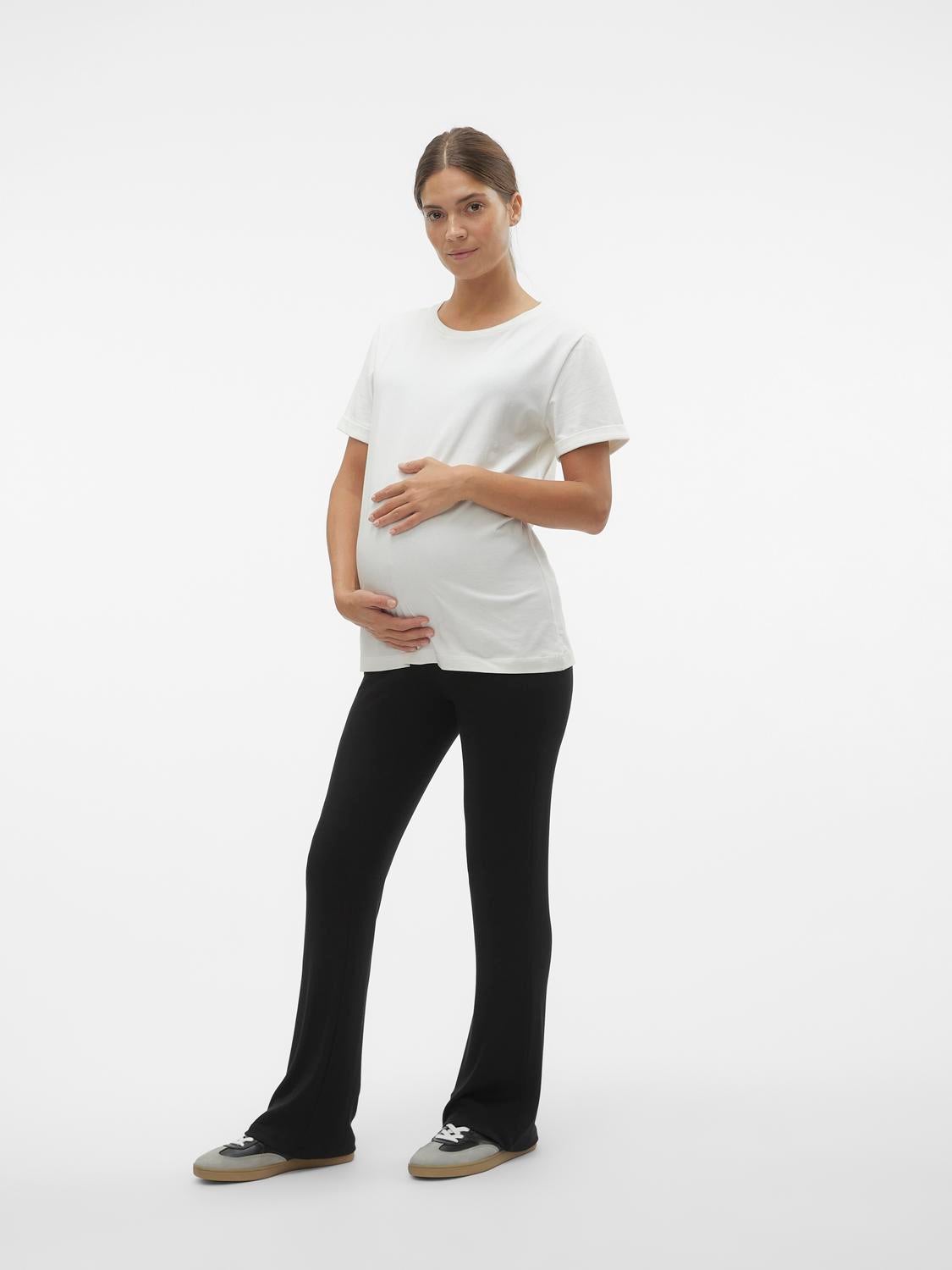 Luxury Maternity Resort Pant (White) - LEGOE HERITAGE – LÉGOE HERITAGE