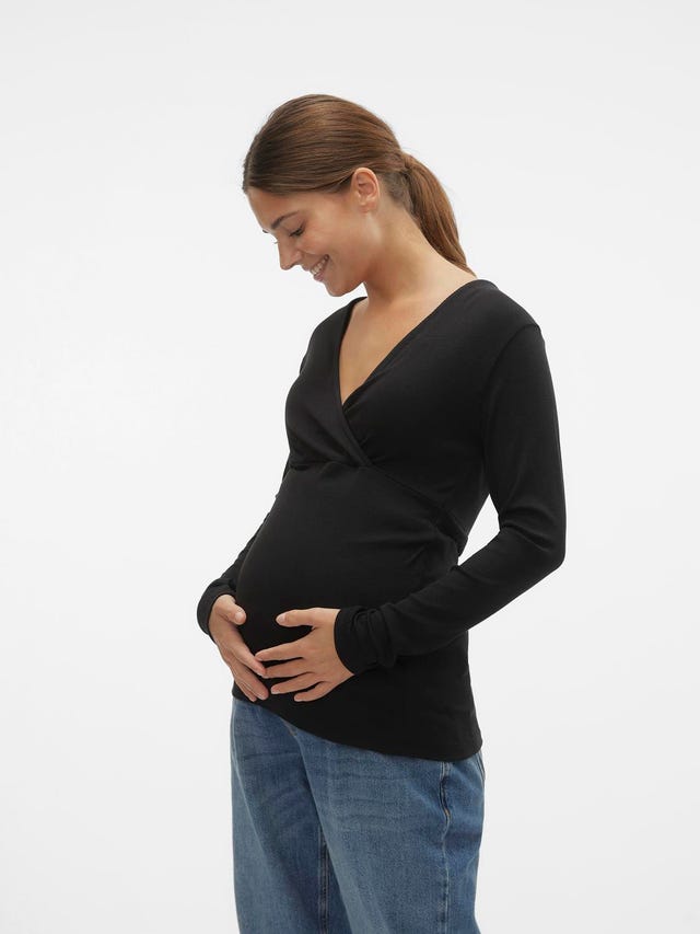 MAMA.LICIOUS Maternity-t-shirt  - 20020144