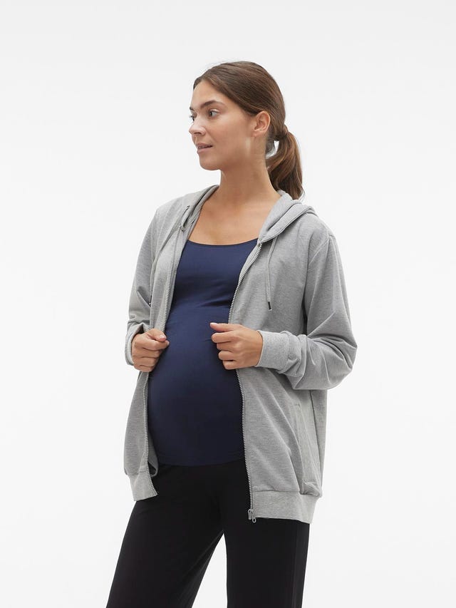 MAMA.LICIOUS Maternity-sweatshirt - 20020147