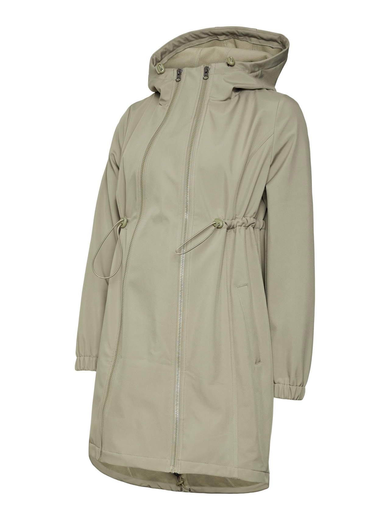 MAMA.LICIOUS Cappotti Collo Alto Polsini elasticizzati -Vetiver - 20020160