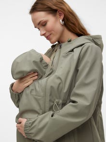 MAMA.LICIOUS MLNELL Graviditetsfrakke -Vetiver - 20020160