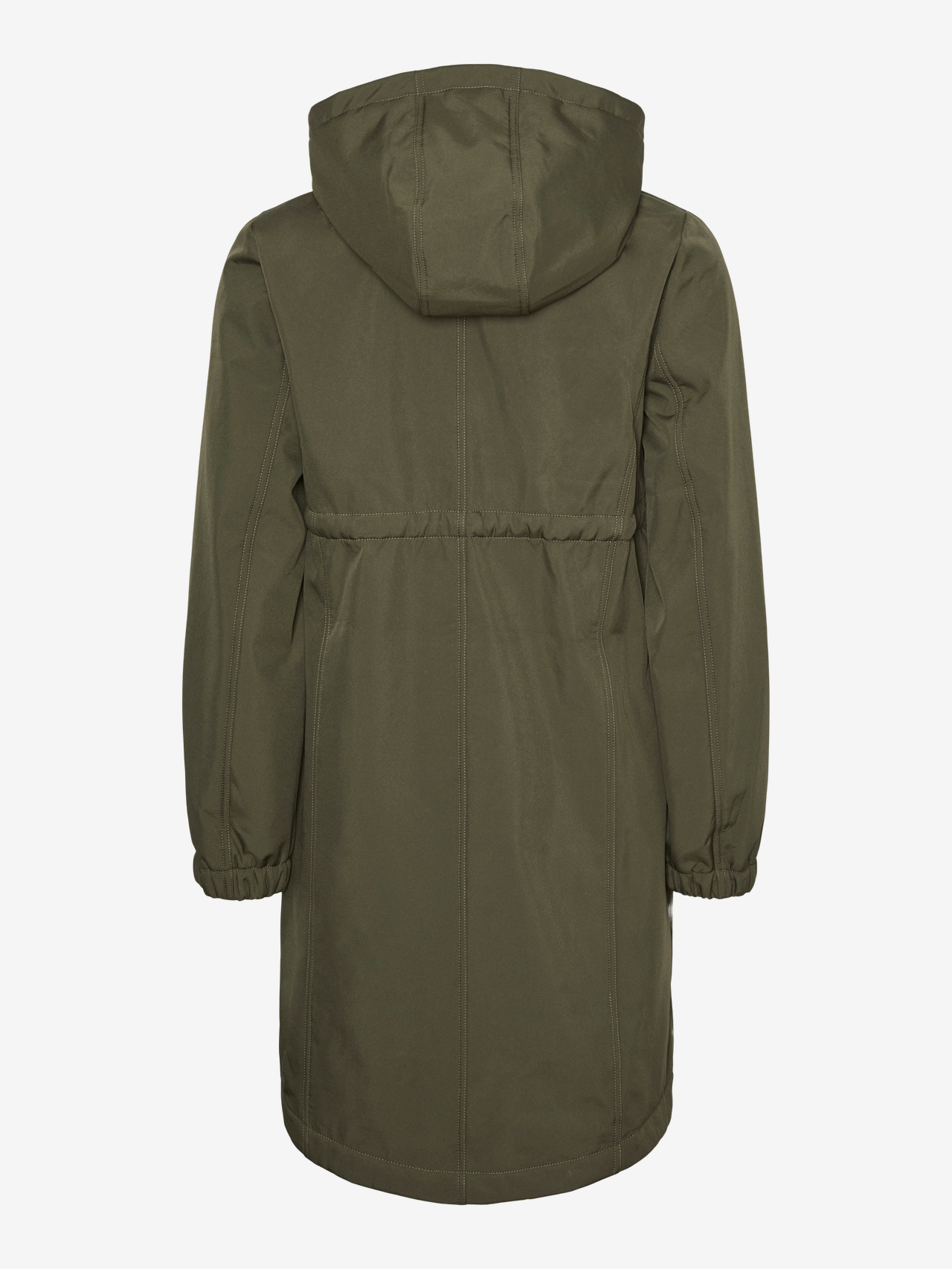 MAMA.LICIOUS Magas nyak Gumis mandzsetta Kabát -Ivy Green - 20020160