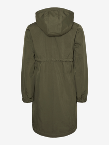 MAMA.LICIOUS Magas nyak Gumis mandzsetta Kabát -Ivy Green - 20020160