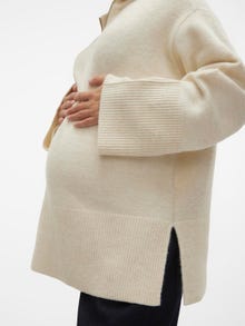 MAMA.LICIOUS Pull-overs Col haut Épaules tombantes -Birch - 20020286