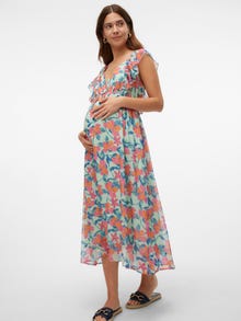 MAMA.LICIOUS Maternity-dress -Silt Green - 20020305