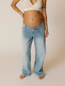 MAMA.LICIOUS Maternity-jeans -Light Blue Denim - 20020309