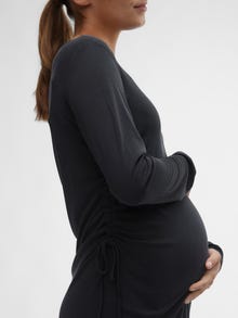 MAMA.LICIOUS Maternity-dress -Black - 20020322