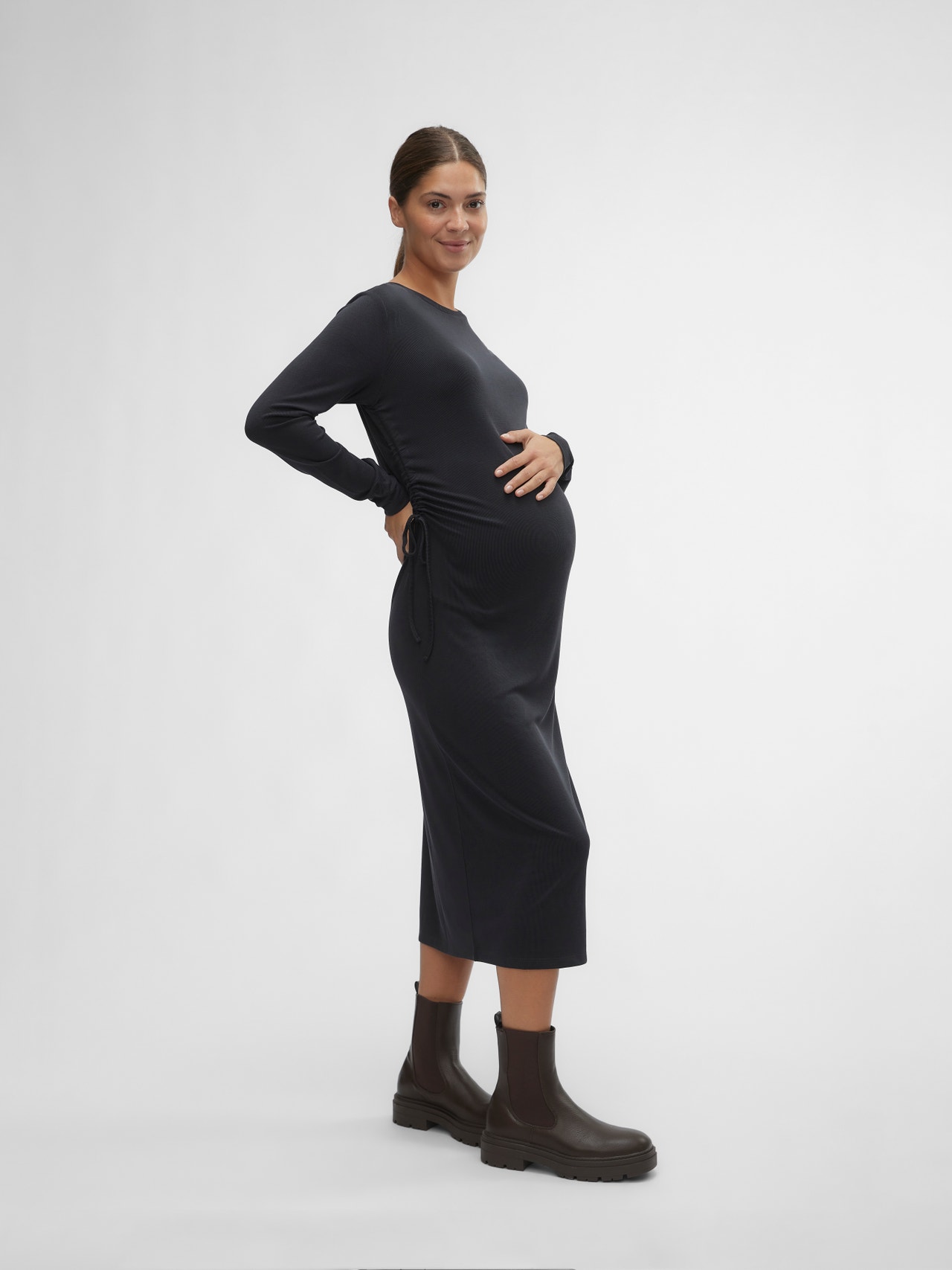 MAMA.LICIOUS Maternity-dress -Black - 20020322