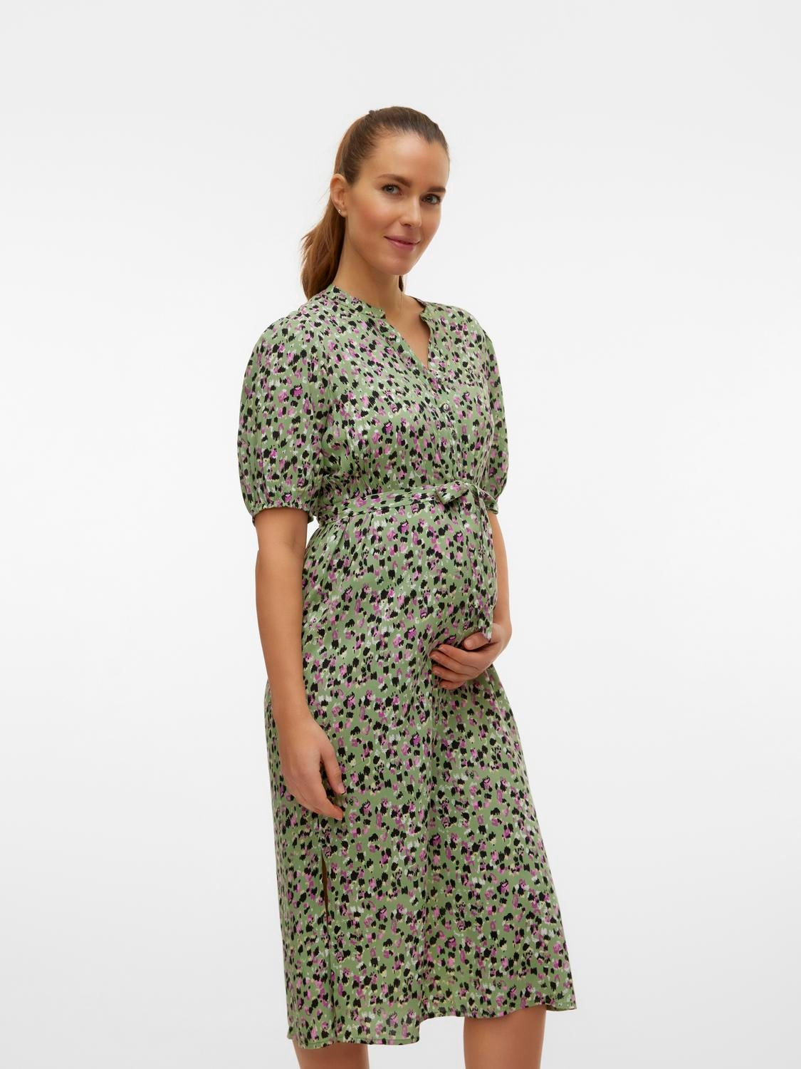 MAMA.LICIOUS Umstands-kleid  -Hedge Green - 20020324